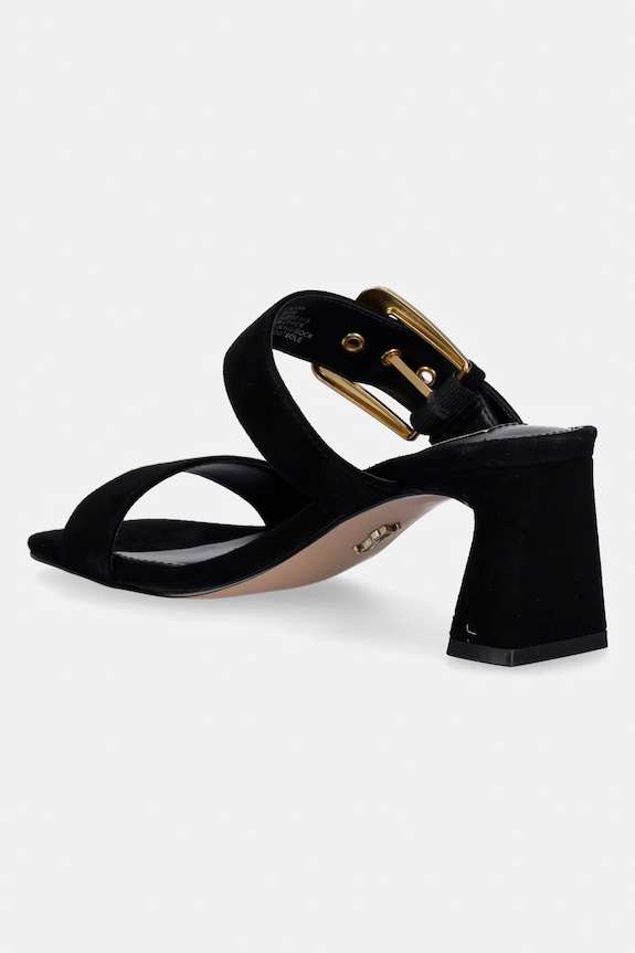 Încălțăminte Steve Madden papuci din piele Toriann 11005274.015 negru