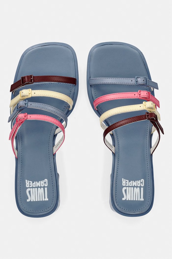 Camper natikače ženske kožne TWS plava K201911.003