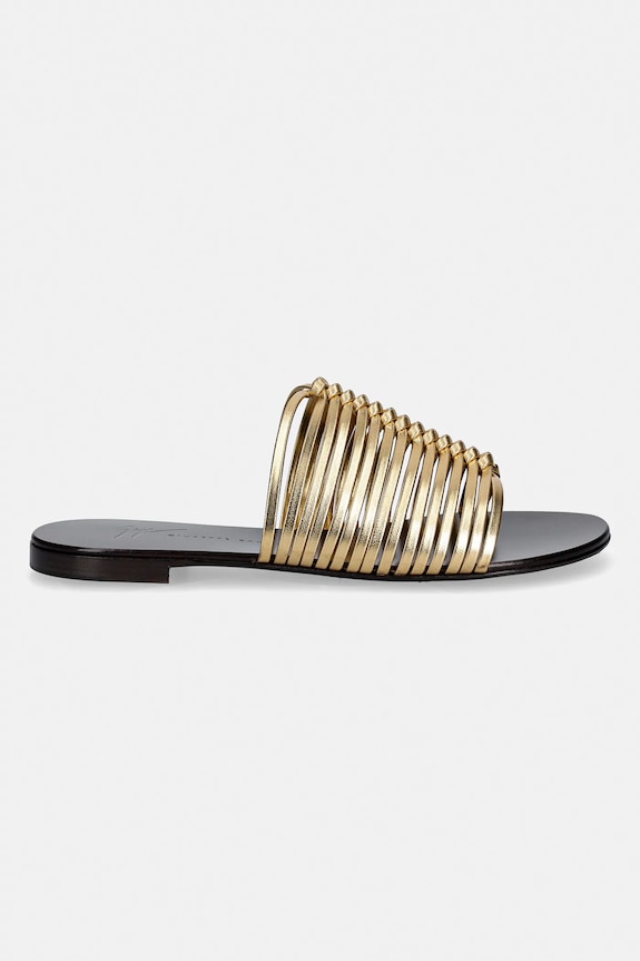 Natikače Giuseppe Zanotti Nuvoroll E600016.001 zlatna SS26