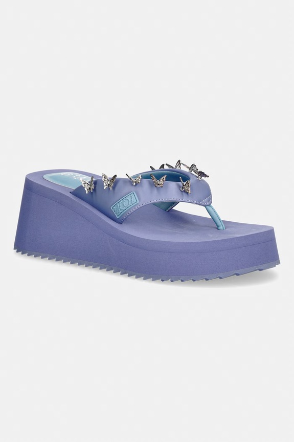 Koi Footwear šľapky dámske Daydreamers Flatform Thong Sandals fialová Daydreamer