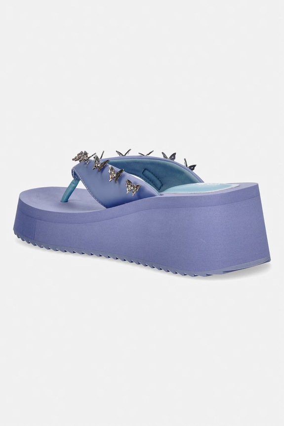 Obuv Koi Footwear šľapky dámske Daydreamers Flatform Thong Sandals Daydreamer fialová