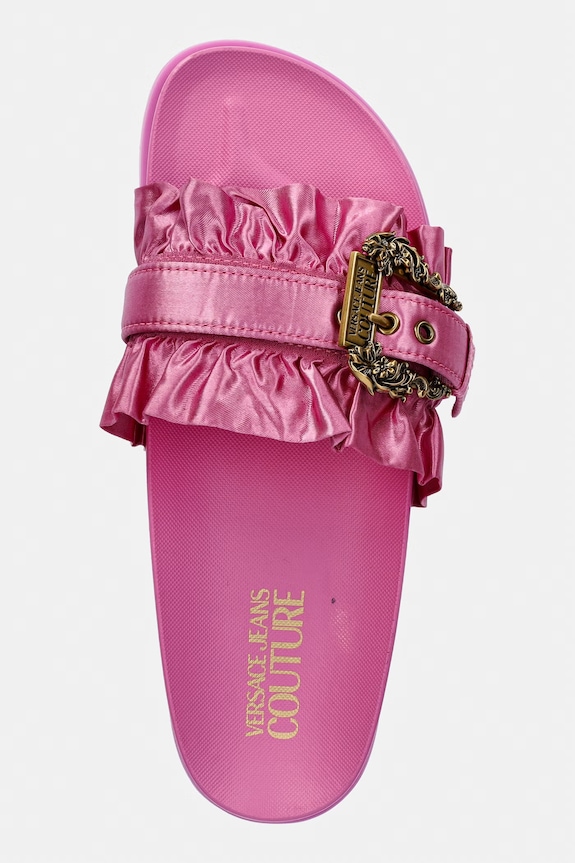 Шлепанцы Versace Jeans Couture розовый 80VA3SM5.ZS185.499