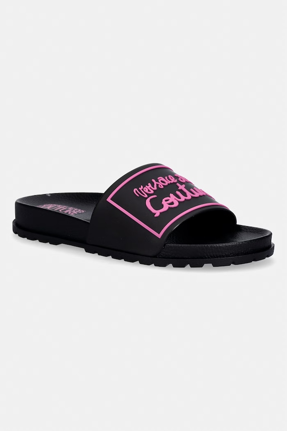 Dámske šľapky Versace Jeans Couture čierna 80VA3SQ2.71352.899