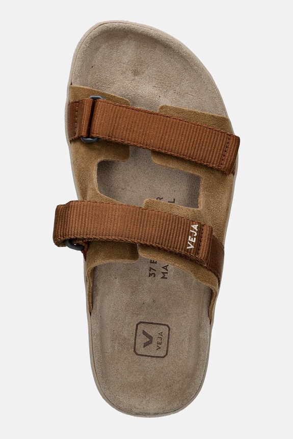 Veja klapki ARPOADOR SUEDE brązowy AP3221033A