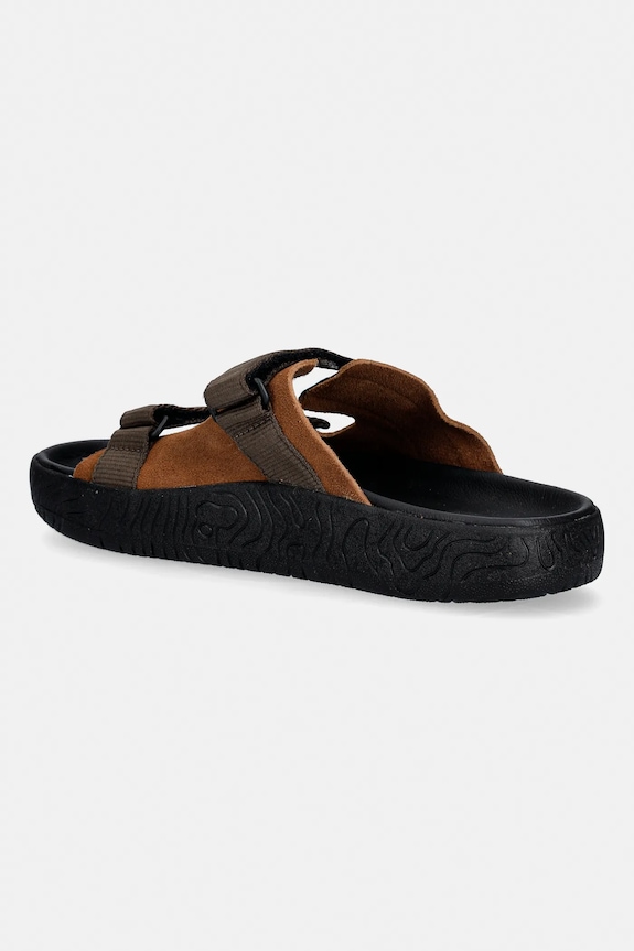 Obuwie Veja klapki zamszowe ARPOADOR SUEDE AP3221556A brązowy
