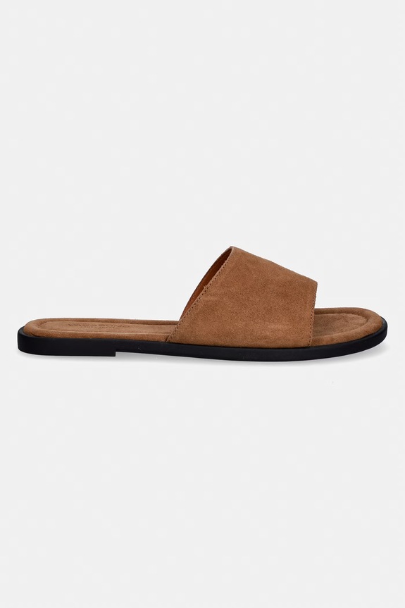Vagabond Shoemakers шльопанці на пласкому підборі жіночі замшеві ZAIDA 6109.340.08 бежевий SS26