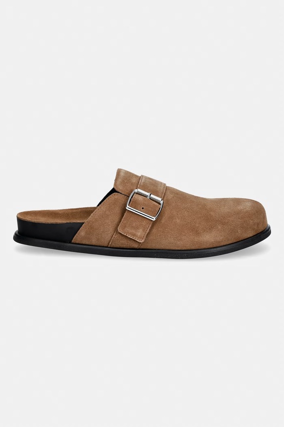 Vagabond Shoemakers klapki mules damskie zamszowe EFFIE 6122.040.08 brązowy SS26