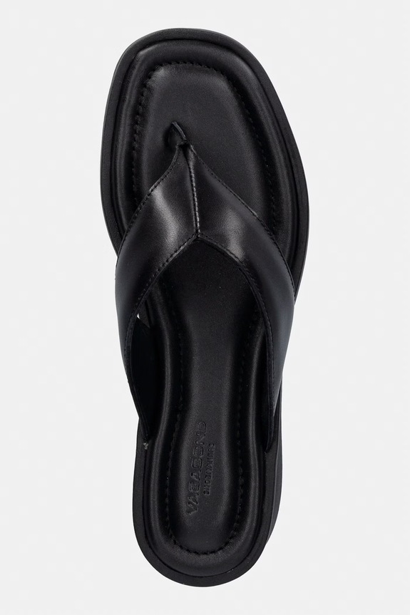 Vagabond Shoemakers șlapi pentru copii, din piele DANYA negru 6104.001.92