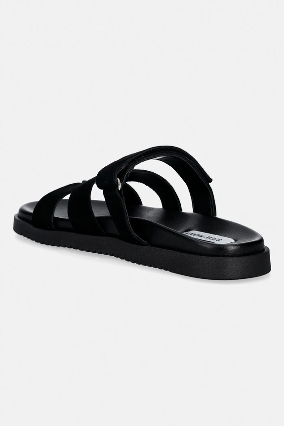 Încălțăminte Steve Madden papuci din piele Missile-E 11003504.015 negru