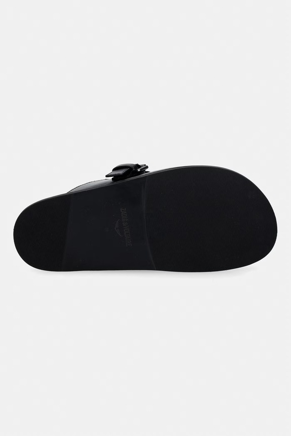 ZADIG&VOLTAIRE klapki skórzane Angie SWCT02097 czarny