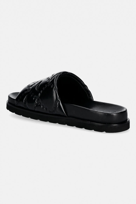 Obuv Kožené šľapky ZADIG&VOLTAIRE Teddy SWCT02119 čierna