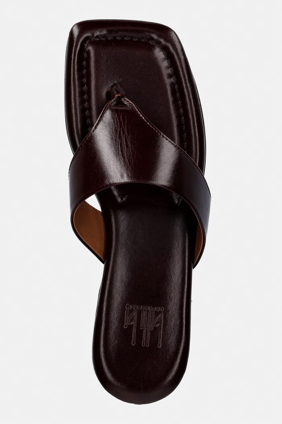 Billi Bi japonki damskie skórzane brązowy A9623.085