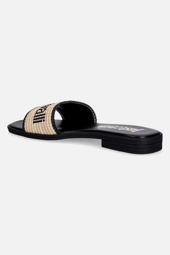 Παπούτσια Just Cavalli Σαγιονάρες Γυναικεία 80RA3S80ZSE60751 μαύρο