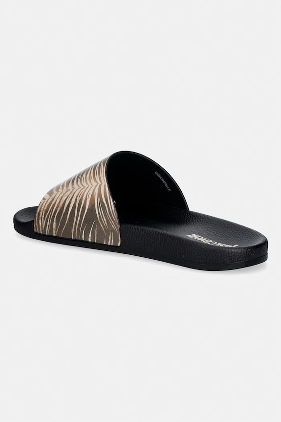 Obuwie Just Cavalli klapki damskie 80RA3SZ2ZSE53R83 czarny