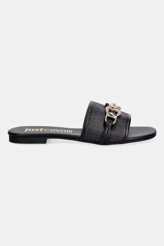 Just Cavalli papuci 80RA3S81ZSE61899 negru SS26