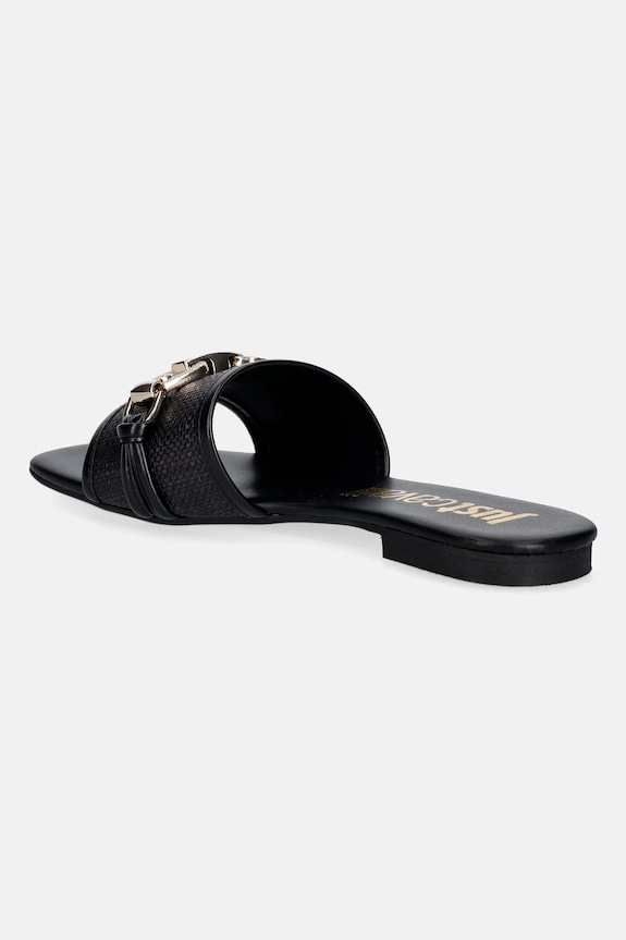 Încălțăminte Just Cavalli papuci 80RA3S81ZSE61899 negru