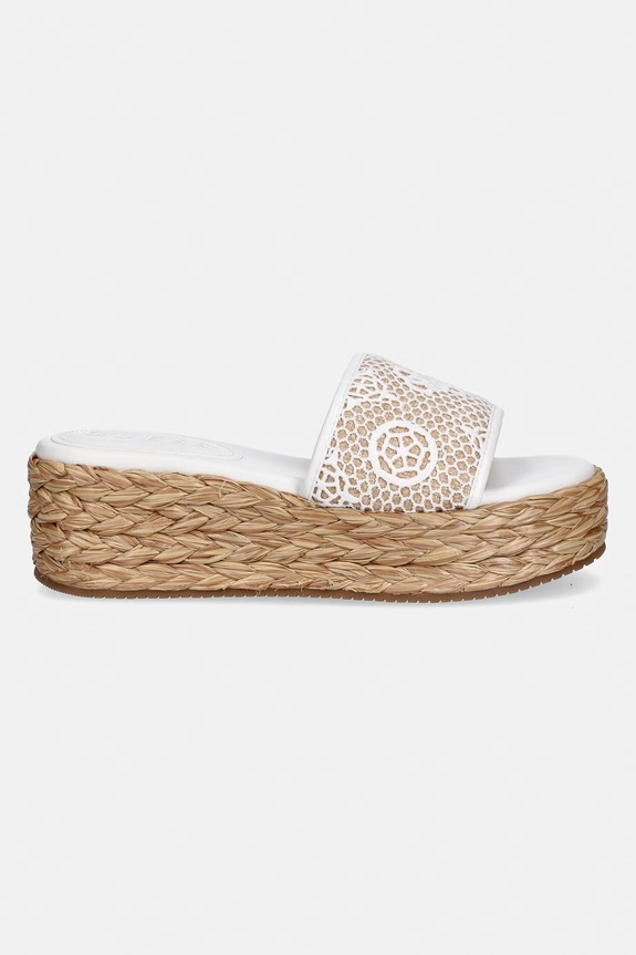 Pantofle Guess BINATA FLJBIA.FAL04.WHINA bílá SS26