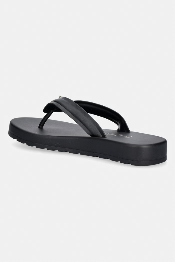Obutev Guess japonke ženske CANDRY FLJCNY.ELE24.BLACK črna