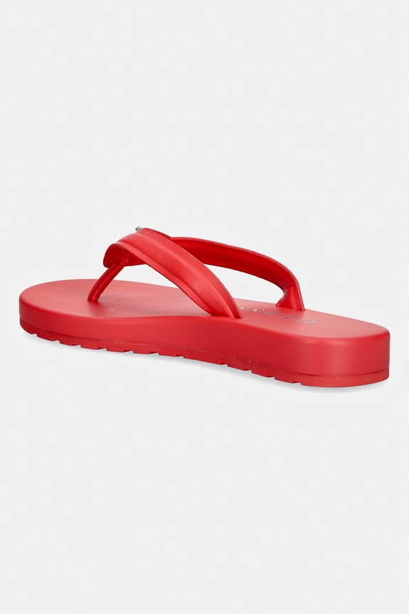 Obuv Guess šľapky dámske CANDRY FLJCNY.ELE24.ORANG červená