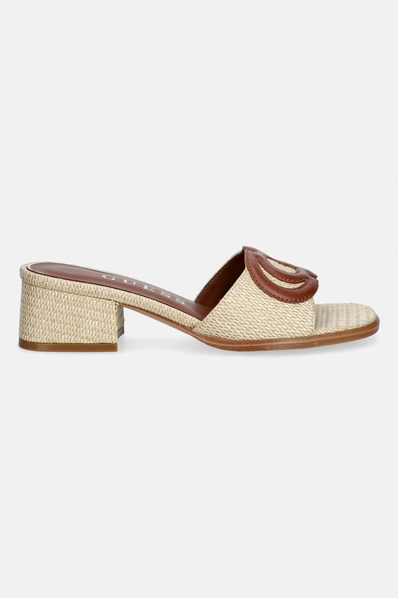 Guess papuci pentru femei CERINNA2 FLJCN2.ELE03.NATU bej SS26