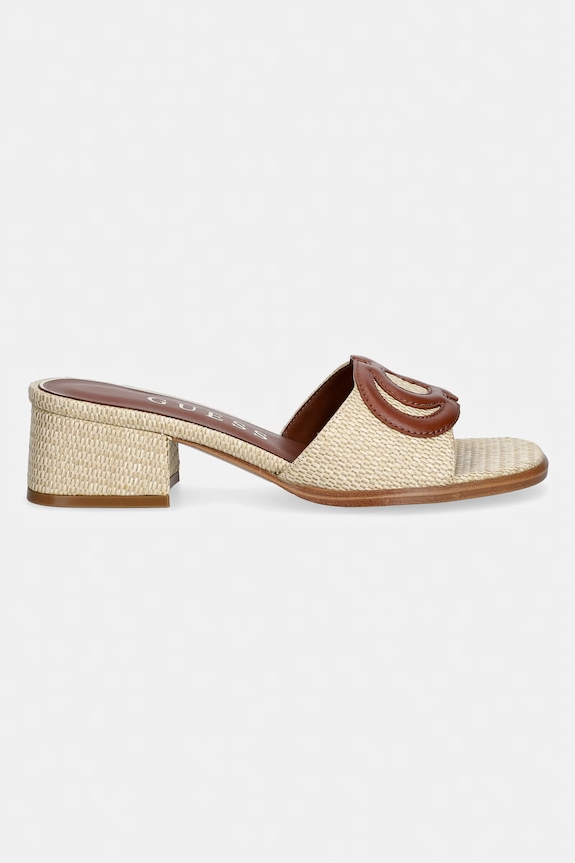 Guess papuci pentru femei CERINNA2 FLJCN2.ELE03.NATU bej SS26
