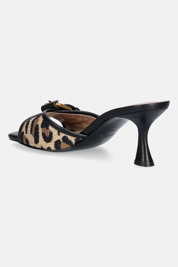 Încălțăminte Guess papuci pentru femei DISTA2 FLJDI2.PEL03.BLKNA negru