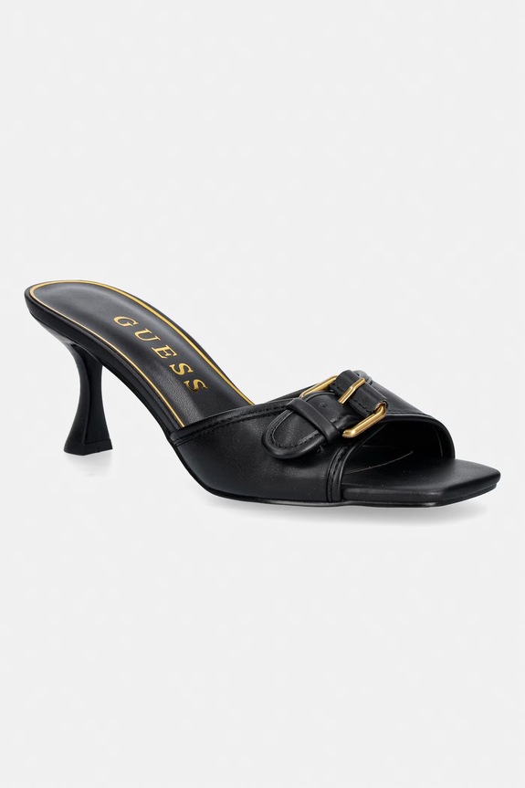 Guess papuci pentru femei DISTA3 negru FLJDI3.ELE03.BLACK