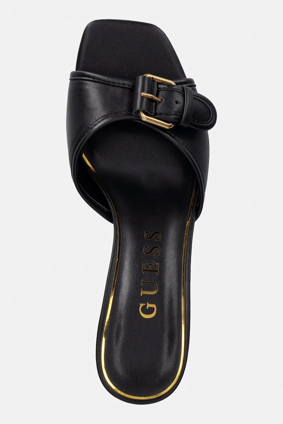 Guess papuci pentru femei DISTA3 negru FLJDI3.ELE03.BLACK