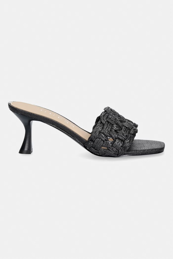Guess papuci pentru femei DISSY FLJDSS.ELE03.BLACK negru SS26