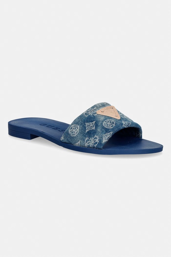 Guess klapki damskie ELYSONE granatowy FLJELS.DEN03.BLUE