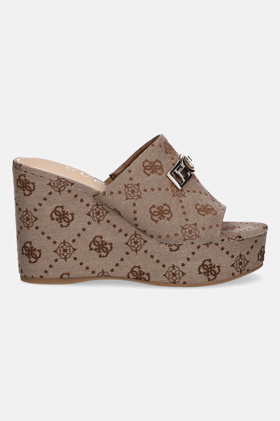Guess női papucs EVENZA FLJEVZ.FAL04.MILK bézs SS26
