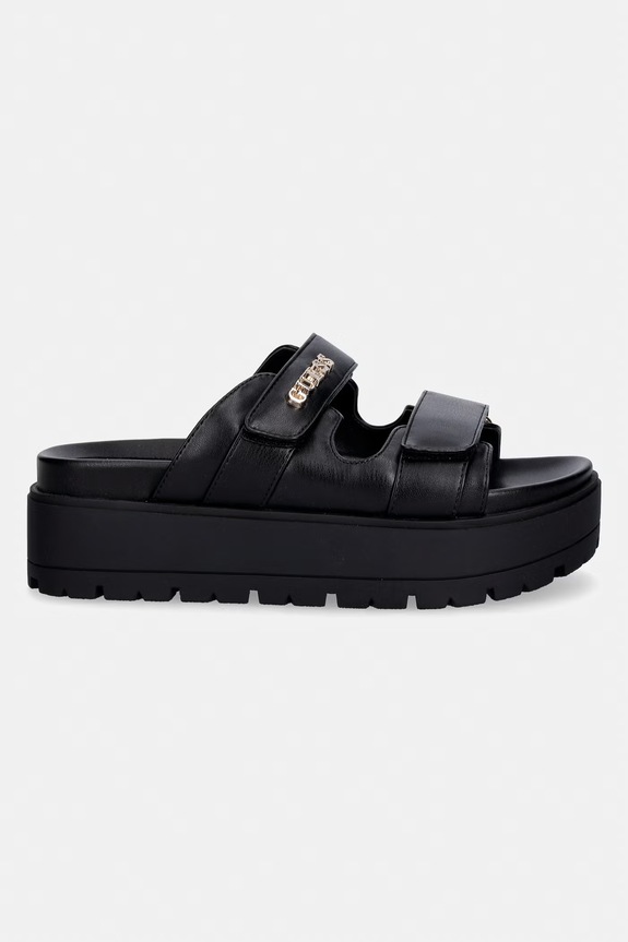 Natikače Guess FAXON FLJFAX.ELE03.BLACK crna SS26