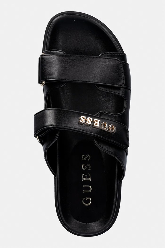Natikače Guess FAXON crna FLJFAX.ELE03.BLACK