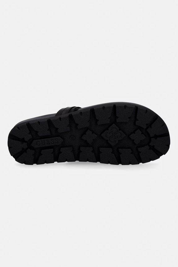 Guess tangapapucs női bőr FARRON FLJFRR.LEA03.BLACK fekete