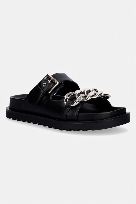 Natikače Guess FATEMA5 sintetički crna FLJFT5.ELE03.BLACK