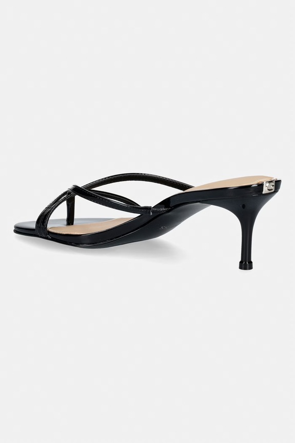 Încălțăminte Guess papuci pentru femei GAZEY FLJGZY.PAF03.BLACK negru