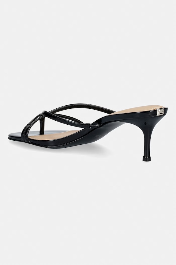 Încălțăminte Guess papuci pentru femei GAZEY FLJGZY.PAF03.BLACK negru