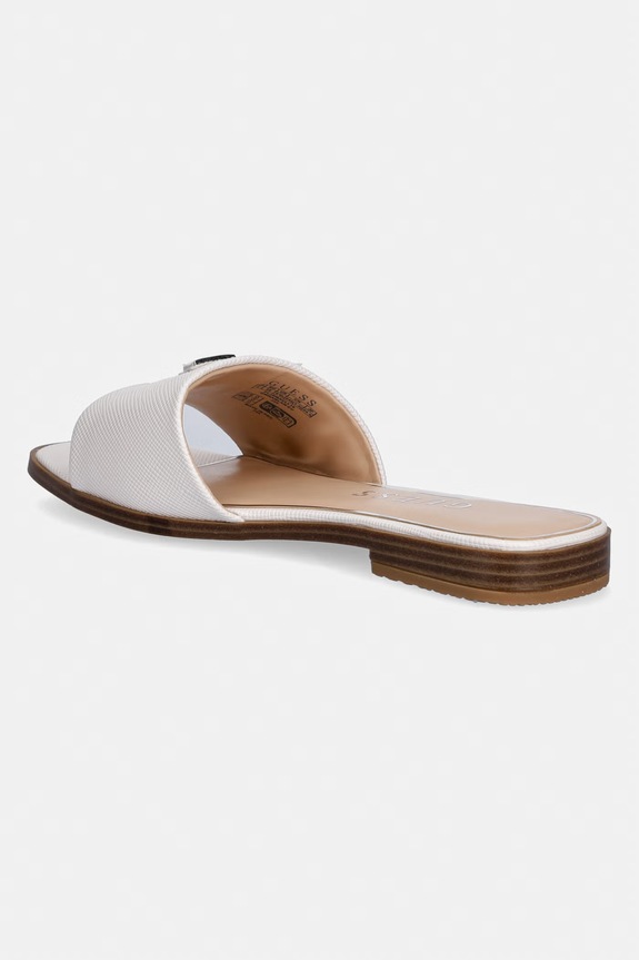 Cipők Guess papucs női RAMLAN FLJRMA.ELL19.WHITE fehér