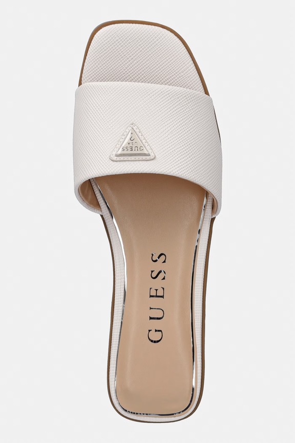 Guess papucs női RAMLAN fehér FLJRMA.ELL19.WHITE