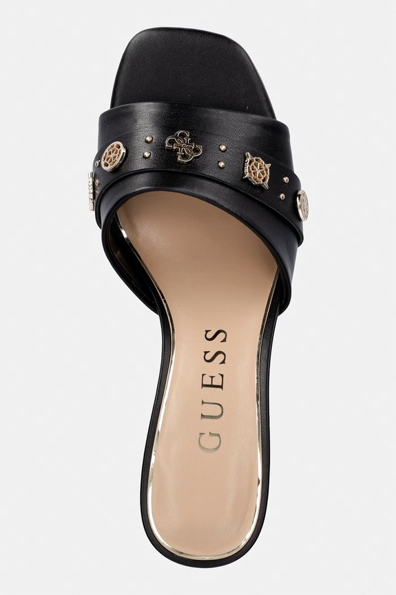 Guess női papucs GAURI fekete FLJGAU.ELE03.BLACK