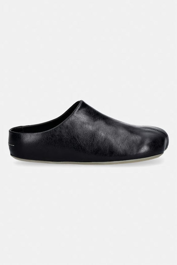 MM6 Maison Margiela Flip-flops Mules Women's leather S59WX0083.P7561.T8013 black SS26