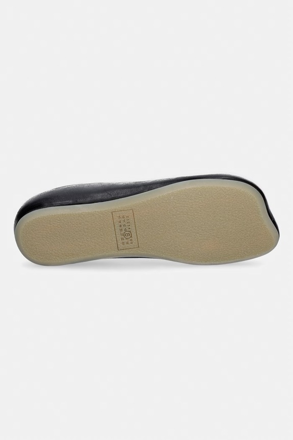 MM6 Maison Margiela Flip-flops Mules Women's leather S59WX0083.P7561.T8013 black