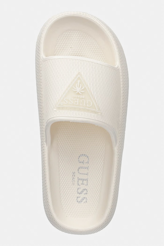 Guess klapki damskie beżowy E6GZ19.WG5X0.MLK