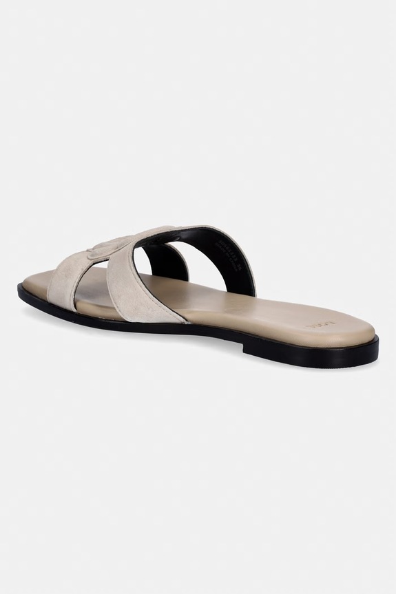 Scarpe BOSS ciabatte slide da donna in scamoscio Charlize 50563333.275 beige