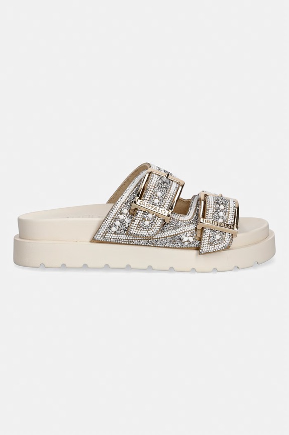 Buffalo papuci pentru femei Raya Ari Bo Glam 1602340 bej SS26
