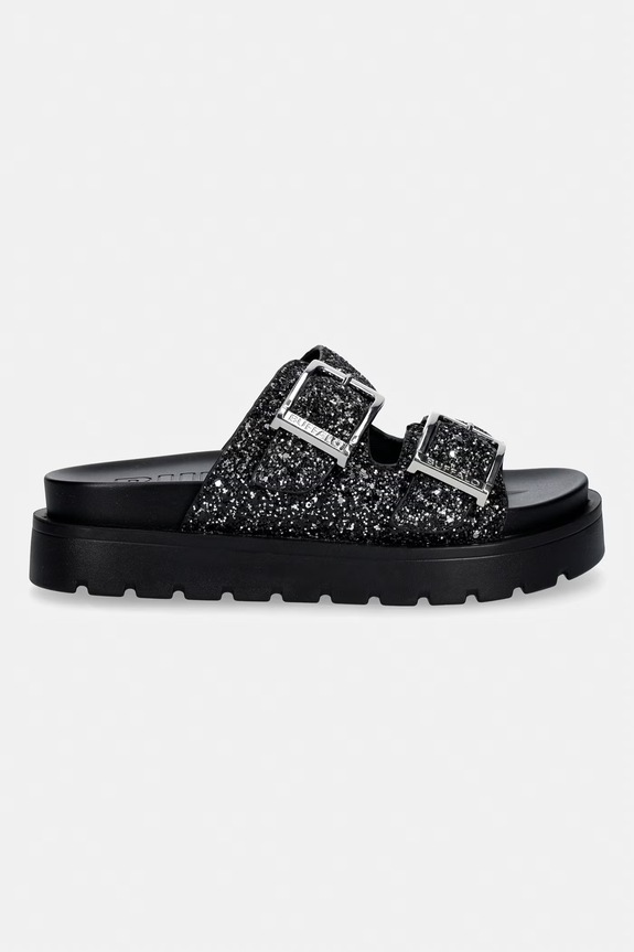 Buffalo papuci pentru femei Raya Ari Glam 1602341 negru SS26