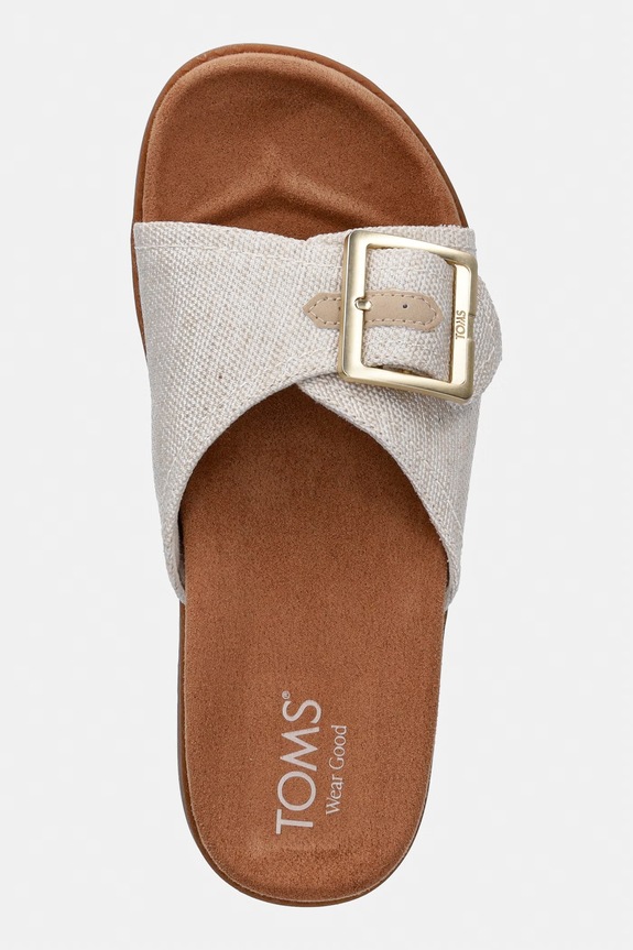 Toms papuci pentru femei MARIN SLIDE bej 10023101