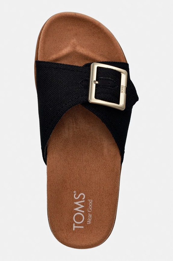 Toms papuci pentru femei MARIN SLIDE negru 10023103