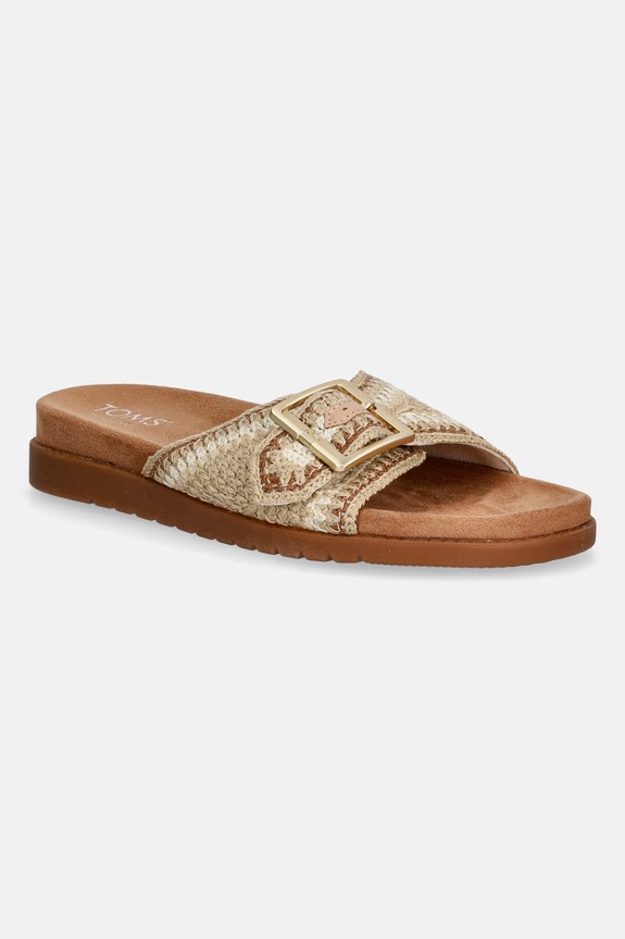 Toms klapki damskie MARIN SLIDE beżowy 10023098