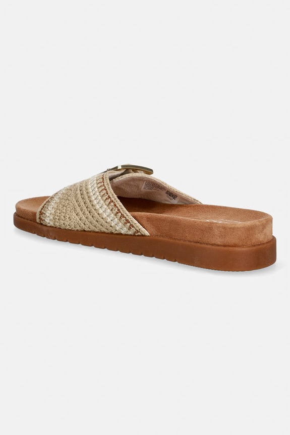 Obuwie Toms klapki damskie MARIN SLIDE 10023098 beżowy